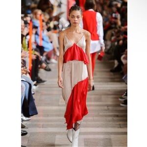 Each x other ruffle asymmetrical dress